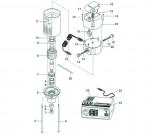 Proxxon 21605 BFW40E BFW 40E Mill Drill System Spare Parts